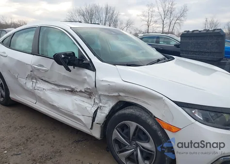 2020 Honda Civic Lx from USA, damaged, VIN 19XFC2F67LE028852